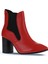 Kırmızı Deri Kadın Topuklu Bot 01WP1003 01WP1003 3