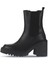 Siyah Deri Kadın Topuklu Bot 01WV5400 01WV5400 3