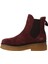 Bordo Süet Kadın Düz Bot 01WV0214 01WV0214 4