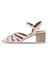 Pudra Deri Kadın Topuklu Sandalet 01WA2800 01WA2800 3