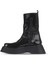 Siyah Kırışık Rugan Kadın Dolgu Topuklu Bot 01WV5101 01WV5101 3