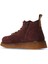 Bordo Süet Kadın Düz Bot 01WV5204 01WV5204 5