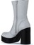 Beyaz Deri Kadın Topuklu Bot 01WV5000 01WV5000 4