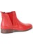 Kırmızı Deri Kadın Düz Bot 01WR3321 01WR3321 2