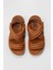 Taba Deri Kadın Düz Sandalet 01WU4619 01WU4619 1