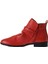 Kırmızı Flotter Deri Kadın Düz Bot 01WP2310 01WP2310 4