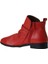 Kırmızı Flotter Deri Kadın Düz Bot 01WP2310 01WP2310 5