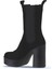 Siyah Süet Kadın Topuklu Bot 01WV5003 01WV5003 4