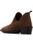 Açık Kahverengi Nubuk Kadın Topuklu Bot 01WD4001 01WD4001 4