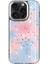 iPhone 15 Pro Max Uyumlu Simli Desenli Parlak Frms Task Kapak-Pembe 5