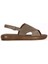 Kum Alf Süet Kadın Düz Sandalet 01WE3103 01WE3103 1