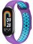 Xiaomi Mi Band 8 Mor ve Mavi Için Yedek Kayış (Yurt Dışından) 1