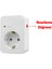 Tekli Priz Akım & Şok Korumalı Açma Kapama Düğmeli Çoçuk Korumalı Fiş 720 Joule IP20 3600 W Koruma 4