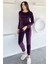 Kadın Kadife Sweat Pantolon Ikili Takım P-00018487 1