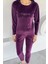 Kadın Kadife Sweat Pantolon Ikili Takım P-00018487 2