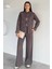 Kadın Ön Bağcıklı Ceket Pantolon Ikili Takım P-00018647 1