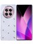 Infinix Zero 40 5g Kılıf Kabartmalı Kelebek-Kiraz-Çiçek Dizayn Şeffaf Kutup Kapak 1