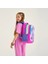 Kids Unicornlu Pembe Gümüş Üç Bölmeli Sırt Çantası 14383 Çocuklar İçin 8