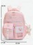 Kız Çocuk İlkokul Sırt Çantası Dayanıklı ve Geniş İç Hacim Pembe 38x28x13 cm 10
