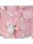 Kız Çocuk İlkokul Sırt Çantası Dayanıklı ve Geniş İç Hacim Pembe 38x28x13 cm 9