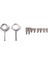 Metal Yükseltilmiş Parçalar Direksiyon Kupası Salıncak Kolu Amortisör Plaka Seti Wltoys P929 P939 K969 K979 K989 K999 1/28 Rc Araba, Gümüş (Yurt Dışından) 4