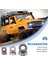 20 Adet Çelik Bilyalı Rulman Seti Eksenel SCX24 90081 AXI00001 AXI00002 1/24 Rc Paletli Araba Yedek Parça Aksesuarları (Yurt Dışından) 4
