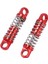 2 Adet 1/28 Rc Alüminyum Amortisörler Wltoys Rc Araba K969 K989 K999 P929 4WD Kısa Parkur Drift Arabası Yükseltme Parçaları-Kırmızı (Yurt Dışından) 2