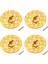 Adet Metal Fren Diski Jant Kutusu Metal Altıgen Adaptör 12MM 1/10 Sakura D4 Yol Yarışı Rc Araba Parçaları, Altın (Yurt Dışından) 2