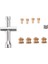 Adet Pirinç Genişletilmiş 7mm Altıgen Tekerlek Göbekleri Kombinatörü 4mm Genişletilmiş Axıal SCX24 90081 1/24 Rc Paletli Araba Yükseltme Parçaları (Yurt Dışından) 1
