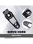 5 Adet Alüminyum Alaşımlı 31MM 25T Direksiyon Servo Kolu Boynuzu Futaba Sakura D4 1/10 Rc Drift Araba Paletli Parçalar, Siyah (Yurt Dışından) 4