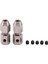 2 Adet Rc Tekne Esnek Bağlantı Parçası Cnc Paslanmaz Çelik Esnek Pens Bağlantı Parçası, 3.18X4MM (Yurt Dışından) 3