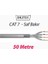 Cat7 - 50 Metre Saf Bakır S/ftp Pımf (Pairs In Metal Foil) Data Kablosu Gri 1