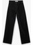 Taşlı Düz Bol Paça Jean Pantolon - Straight Fit Jean 1