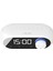 Md-W7 1200MAH 5W Beyaz Bluetooth-Aux-Derece-Usb-Fm Double Alarmlı Saat Speaker Speaker 2