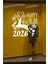 Geyik ve Happy New Year 2026 Yılbaşı Süslemeleri Yeni Yıl Vitrin Cam Sticker 1