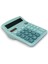 DX-837B Güneş Enerjili ve Pilli Turkuaz Hesap Makinesi 12 Haneli 3
