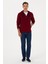 Erkek Bordo Hırka (Örme) 50307765-VR014 4