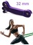 Resistance Powerband 32 mm Mor Güç Bandı Sert Direnç Lastiği Pilates Latex Aerobik Squat Mor 1
