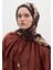 Felıcıe Desen Şal Bordo 3