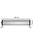 Wallwasher 18W 50 cm Duvar Boyama Armatürü- Gün Işığı 2