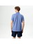 Erkek Mavi Slim Fit Polo Yaka T-Shirt 2