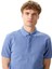 Erkek Mavi Slim Fit Polo Yaka T-Shirt 4