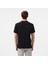 Erkek Siyah Regular Fit Baskılı T-Shirt 2