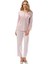 Zengezur Ekru Penye Pijama Takımı - 1567 - Beden Xl 1