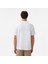 Erkek Beyaz Oversize Fit T-Shirt 2