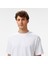 Erkek Beyaz Oversize Fit T-Shirt 4
