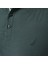 Erkek Yeşil Classic Fit Desenli Polo 5