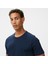 Erkek Lacivert Regular Fit Baskılı T-Shirt 4