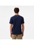 Erkek Lacivert Regular Fit Baskılı T-Shirt 2
