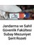 Jandarma ve Sahil Güvenlik Fakültesi Subay Mezuniyet Şerit Rozeti 1